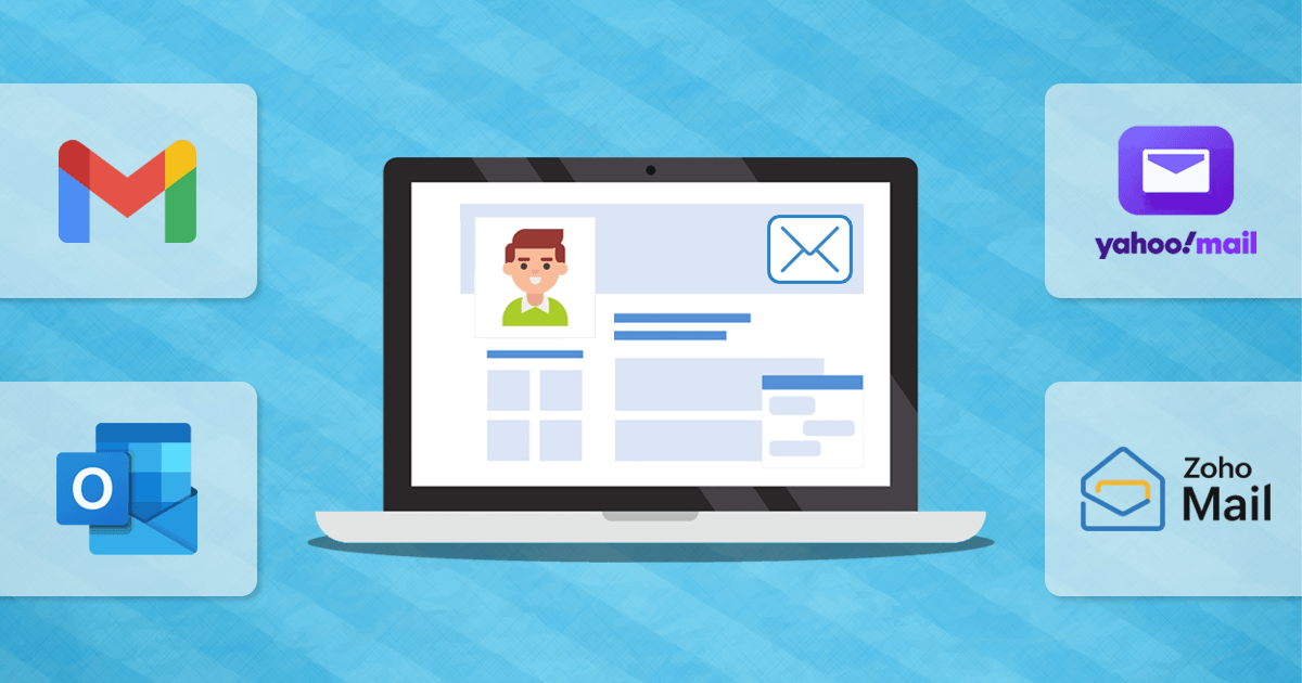 Nastavitev email profilne slike