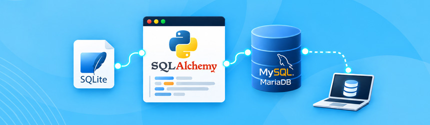 Python in MySQL: SQLAlchemy, SQLite in oddaljen dostop
