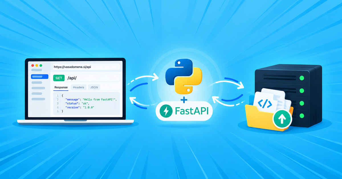 Python aplikacija na spletnem gostovanju